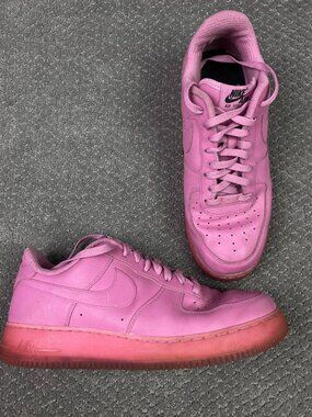 Nike Air Force 1 Low ID By You Shoes Sneakers Men's 11 Triple Pink CT7875-994